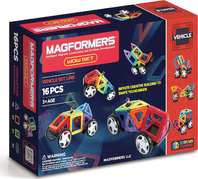 Magformers Joc de construcție magnetic Vehicle Wow