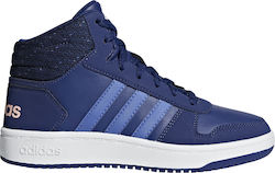 Adidas Hoops Mid 2.0 K Kids Basketball Shoes Blue