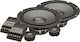 PowerBass Σετ Ηχεία Αυτοκινήτου Διαιρούμενα 6.5" με 75W RMS (2 Δρόμων)