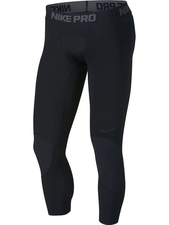 Nike Herren Sportleggings Kompression Capri Schwarz
