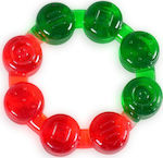 Cangaroo Beads Teething Ring with Water made of Silicone for 3 m+ 1pcs