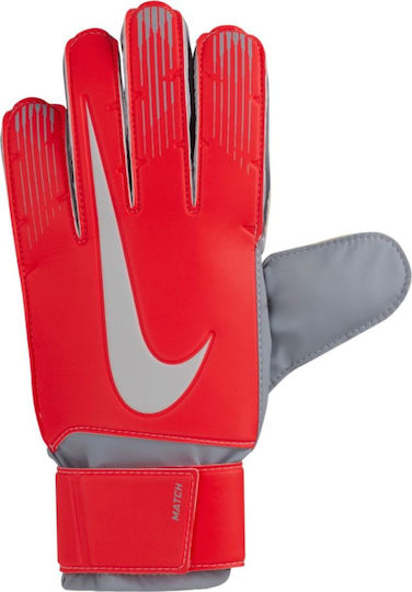 Nike Match Adults Goalkeeper Gloves Red