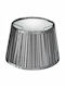 VK Lighting Conică Abajur Argint cu Diametru 24cm
