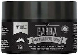 Imel Men's Hair & Beard Pomade 125ml Imel Men's Hair & Beard Pomade 125ml