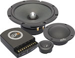 PowerBass Car Speaker Set Separate 6.5" with 120W RMS (3 Way)