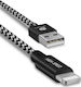 Dux Ducis DUX DUCIS K-One Family Cable Braided USB-A to Lightning Cable Black 3m