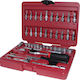 Seneca Set de chei tubulare și clichet 1\4" 46buc