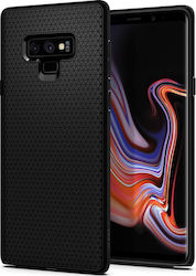 Spigen Liquid Air Umschlag Rückseite Silikon Schwarz (Galaxy Note 9) 599CS24580