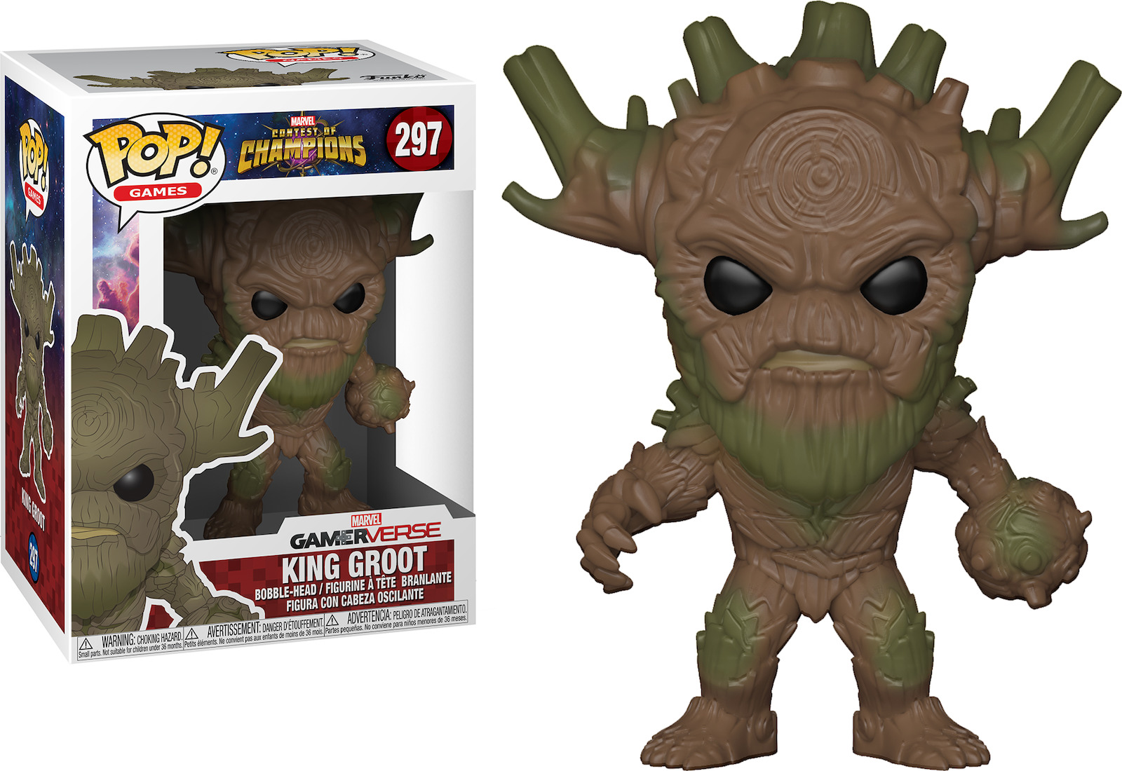 Pop! Games: Marvel - Contest Of Champions - King Groot 297 ...
