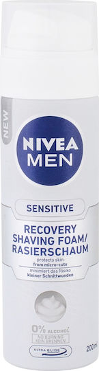 Nivea Men Sensitive Recovery Αφρός Ξυρίσματος 200ml