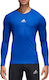 adidas Thermoactive Alphaskin Herren Thermo Langarmshirt Kompression Blau