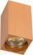 VK Lighting Single Spot with Socket GU10 in Copper Color