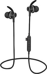 Platinet PM1060 In-ear Bluetooth Handsfree Earphones with Sweat Resistance Blacα