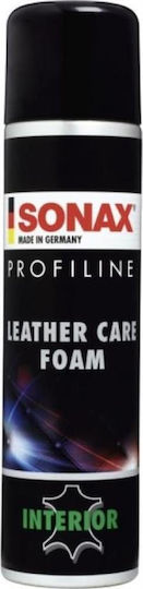 Sonax Profiline Leather Care Foam Spray Cleaning for Leather Car Parts 400ml