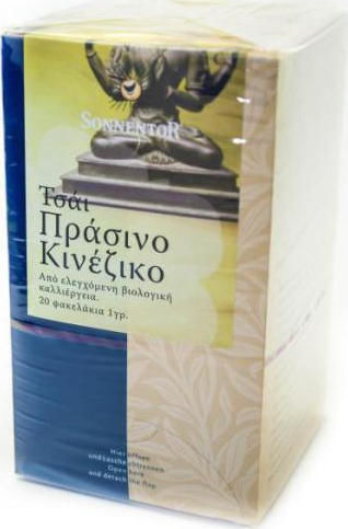 Sonnentor Πράσινο Τσάι Βιολογικό Προϊόν 18 Φακελάκια