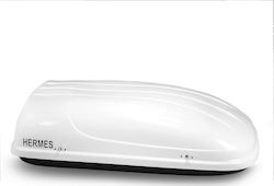 Hermes Oyster Μπαγκαζιέρα Αυτοκινήτου με Μονό Άνοιγμα Χωρητικότητας 400lt Λευκή