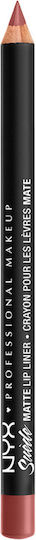 NYX Professional Makeup Suede Matte Lip Liner Μολύβι Χειλιών