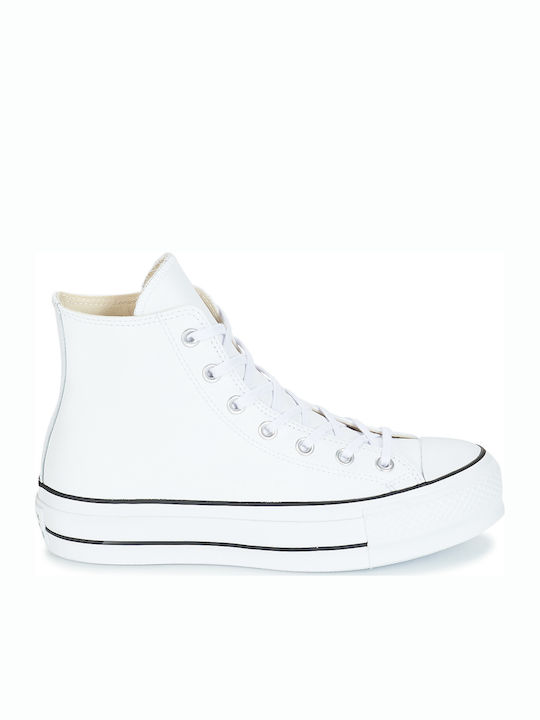 Chuck Taylor All Star Lift Flatforms Μποτάκια Λευκά 561676C