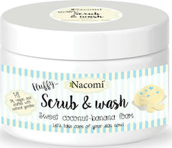 Nacomi Fluffy Scrub Body Sweet Coconut-Banana 180ml Nacomi Fluffy Scrub Body Sweet Coconut-Banana 180ml