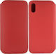 Ancus Folio Buchen Sie Synthetisches Leder Rot (iPhone X / Xs)