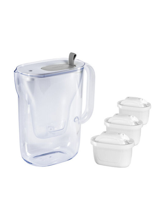 Brita Style Grey + Starter Pack Кана за сервиране Пластмаса Γκρι с филтър 080 419