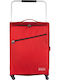 Zframe SHS222837RED Kabinenreisekoffer Weichschalen Rot mit 4 Räder Höhe 55cm
