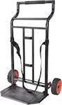 Tactix Transport Trolley for Weight Load up to 100kg Black