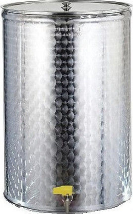 Sansone Stainless Steel Container Open Top/Flat Bottom 1000lt 125.187