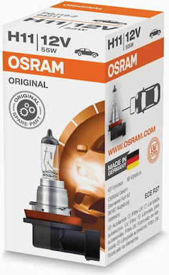 Osram Lămpi Autoturismului & Motocicletei Original H11 Halogen 12V 55W 1buc