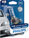 Philips Lămpi Autoturismului & Motocicletei WhiteVision H8 Halogen 3700K Alb cald 12V 35W 1buc