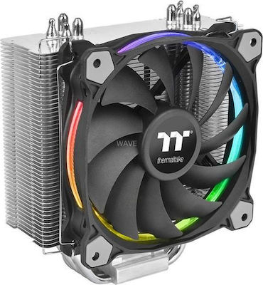 Thermaltake Riing Silent 12 RGB Sync Edition CPU Cooling Fan for AM4/115x Socket