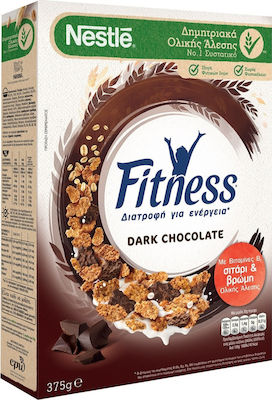 Nestle Νιφάδες Fitness Dark Chocolate Ολικής Άλεσης 375gr