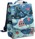Sugar Booger Kiddie Play Pack Ocean Σχολική Τσάντα Πλάτης Νηπιαγωγείου Μπλε