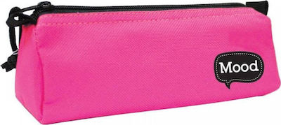 Diakakis Mood Pencil Case Barrel with 1 Compartment Fuchsia