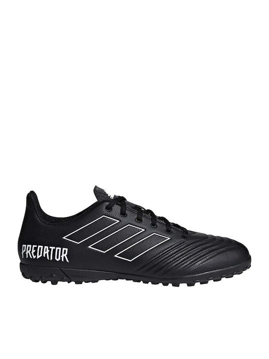 Adidas Predator Tango 18.4 TF Χαμηλά Ποδοσφαιρικά Παπούτσια με Σχάρα Μαύρα