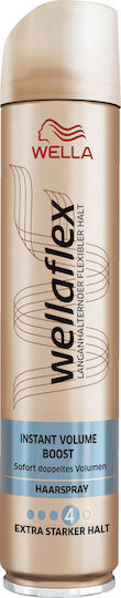 Wella Wellaflex Instant Volum Boost Lac Pentru Fixare Puternică 250ml