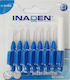 Inaden Interdental Interdental Brushes 0.6mm Blue 8pcs