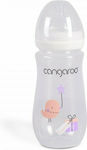 Cangaroo Plastic Bottle Birdy Blu Anti-Colic with Silicone Nipple for 3+ months Girl 300ml 1pcs