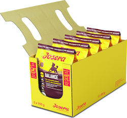 Josera Balance 5x0.9kg Dry Food Gluten Free for Senior Dogs with Corn, Poultry and Rice