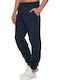Pantaloni de Trening cu Elastic Albastru Marin