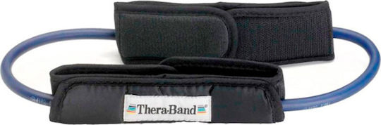 Thera-Band Мини Гума за Фитнес Кръгъл Много Твърд с Дръжки Син