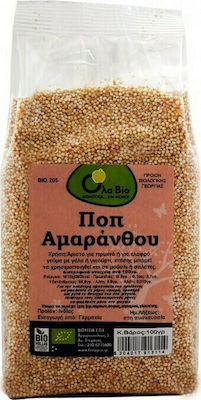 Όλα Bio Organic Balls Amaranth Whole Grain 100gr 1pcs ΒΙΟ205