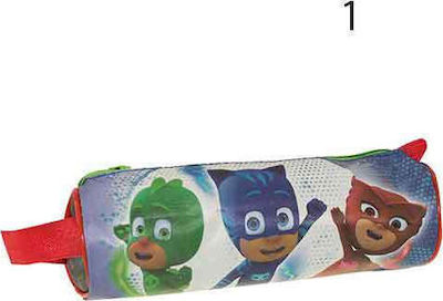 Diakakis 0484058 Pj Masks Federmäppchen Zylinderförmig mit 1 Fach Mehrfarbig 000484058