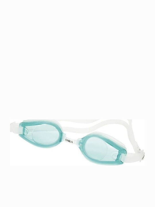 AMILA 1300AF Kids Green Swimming Goggles