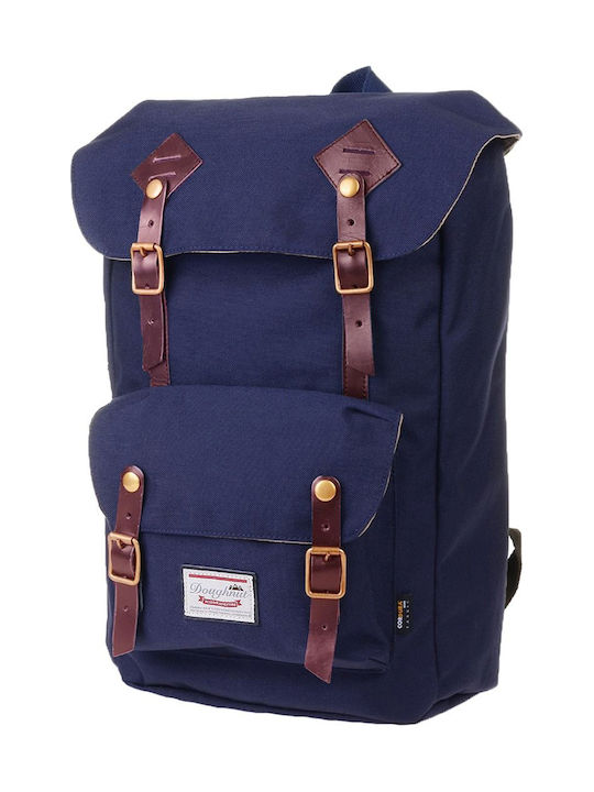 Doughnut American Vintage Cordura Fabric Backpack Navy Blue 26lt