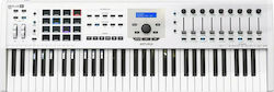 Arturia Midi Keyboard KeyLab MkII με 61 Πλήκτρα σε Λευκό Χρώμα