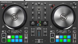 Native Instruments DJ Controller Traktor Kontrol S2 Mk3 σε Μαύρο Χρώμα