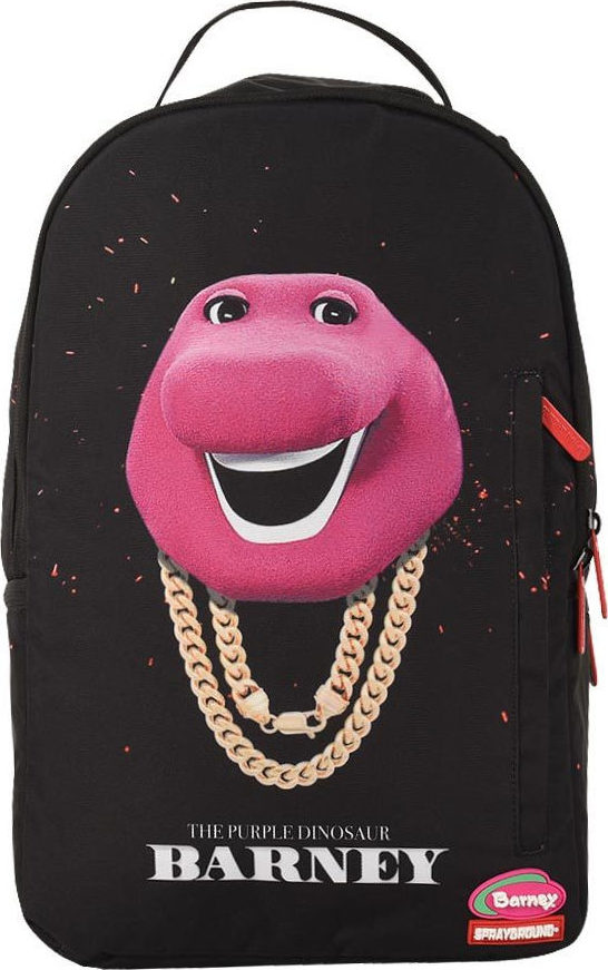 Barney store sprayground bookbag