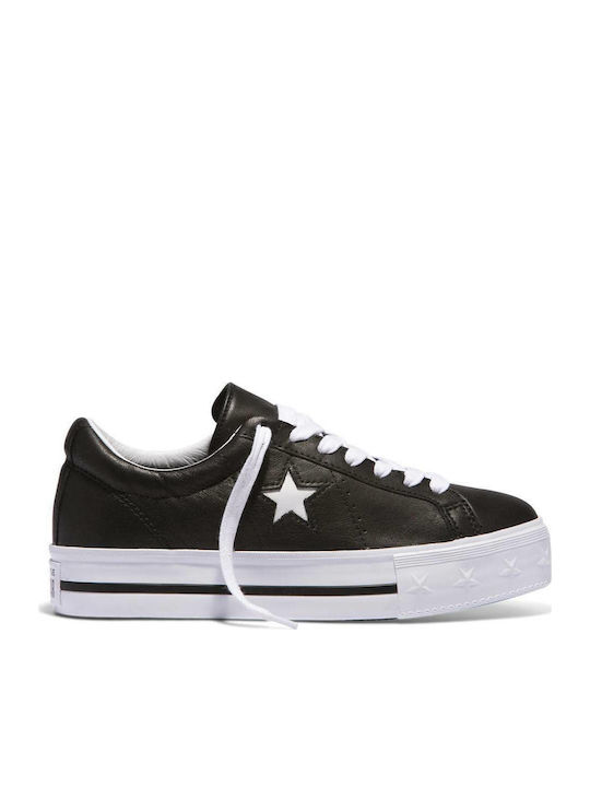 Converse One Star 90s Platform Sneakers Schwarz 562734C Skroutz