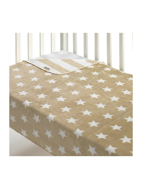 Morven Κουβέρτα Αγκαλιάς & Λίκνου Stars Fleece ...